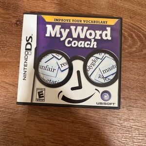 Ubisoft My Word Coach Nintendo DS Game​​​​​